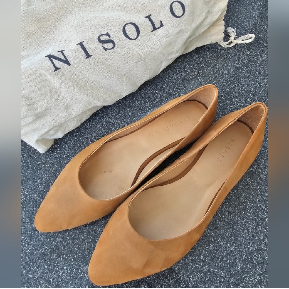 Nisolo Ava Pointed Toe Flat